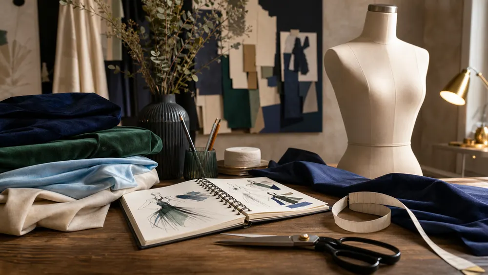 MODA TASARIM EĞİTİMİ için online eğitim kapak görseli